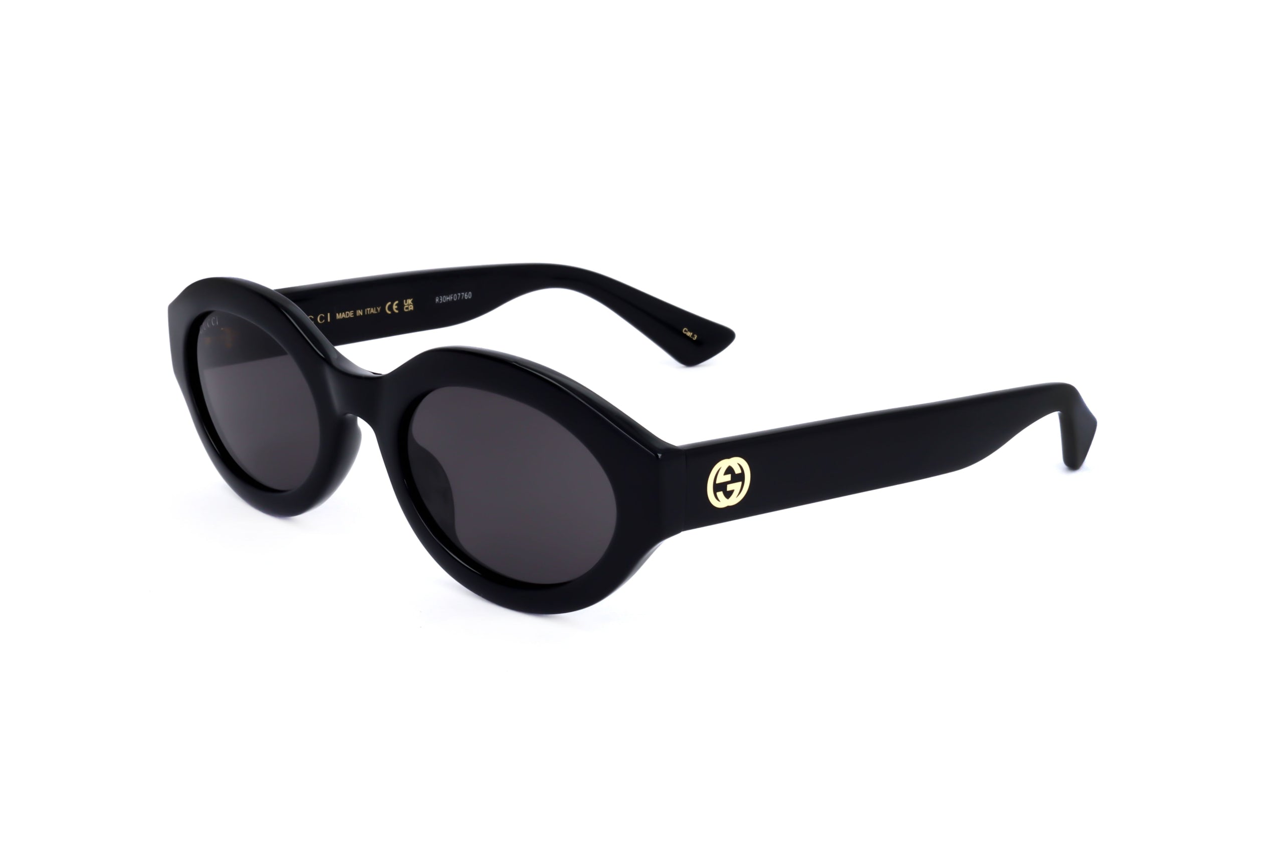 GUCCI - SUN GG1579S 001 BLACK BLACK GREY 22 53